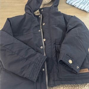 Bonpoint Dark Blue Kids Raincoat